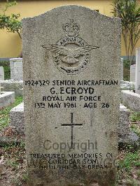 Hong Kong Cemetery - Ecroyd, Geoffrey